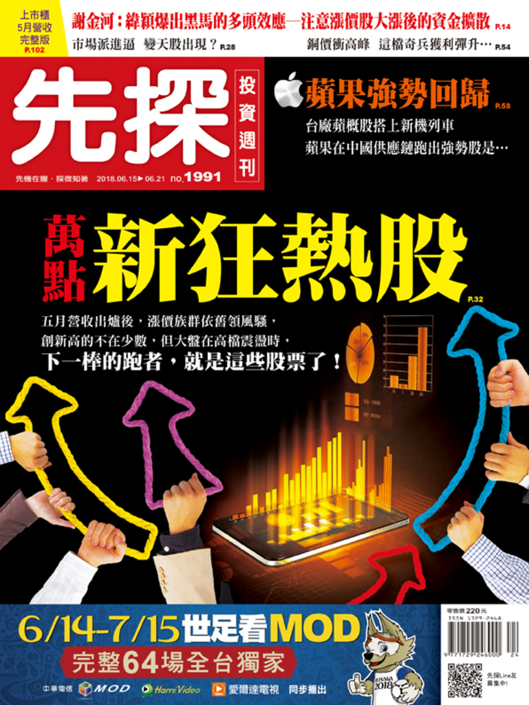 【先探投資週刊1991期】萬點新狂熱股