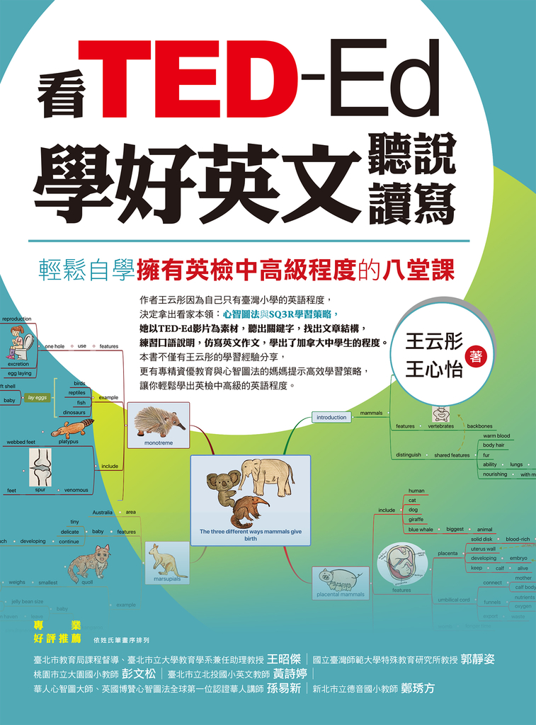 看TED-Ed學好英文聽說讀寫:輕鬆自學擁有英檢中高級程度的八堂課