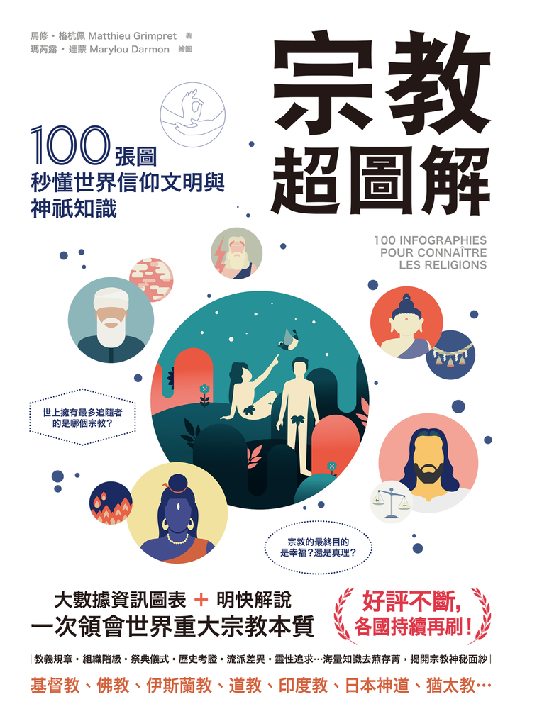 宗教超圖解:100張圖秒懂世界信仰文明與神祇知識