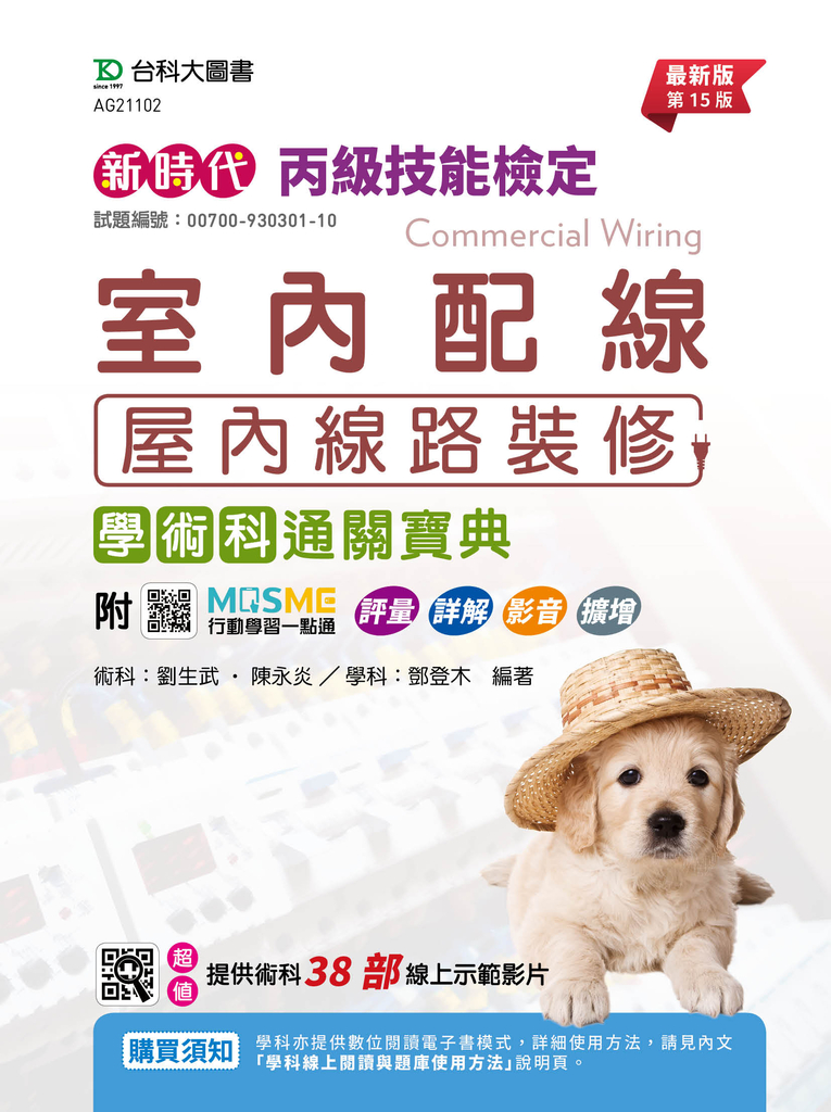 新時代 丙級室內配線(屋內線路裝修) 學術科通關寶典